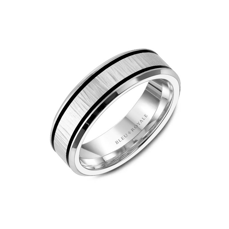 Bleu Royale Men's Wedding Band RYL-080W65