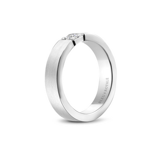 Bleu Royale Men's Wedding Band RYL-083WD5