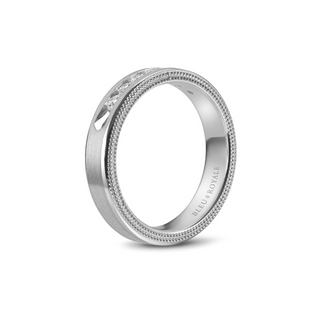 Bleu Royale Men's Wedding Band RYL-085WD55