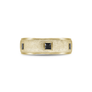 Bleu Royale Men's Wedding Band RYL-089YD75