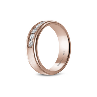 Bleu Royale Men's Wedding Band RYL-101RD55
