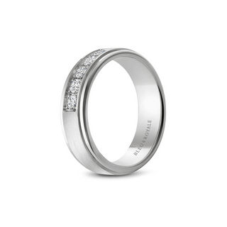 Bleu Royale Men's Wedding Band RYL-101WD55
