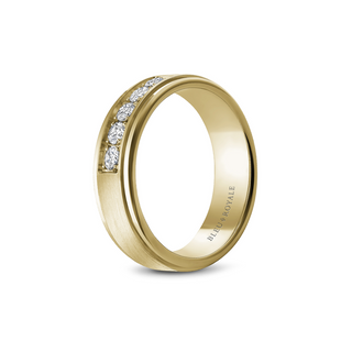 Bleu Royale Men's Wedding Band RYL-101YD55