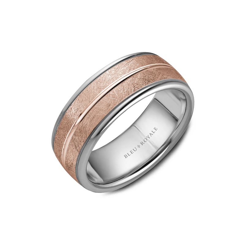 Bleu Royale Men's Wedding Band RYL-102RW85