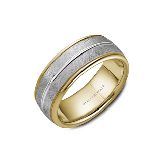 Bleu Royale Men's Wedding Band RYL-102WY85