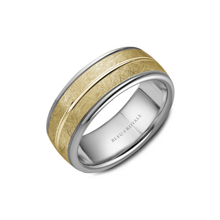 Bleu Royale Men's Wedding Band RYL-102YW85