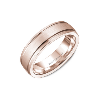 Bleu Royale Men's Wedding Band RYL-103R65