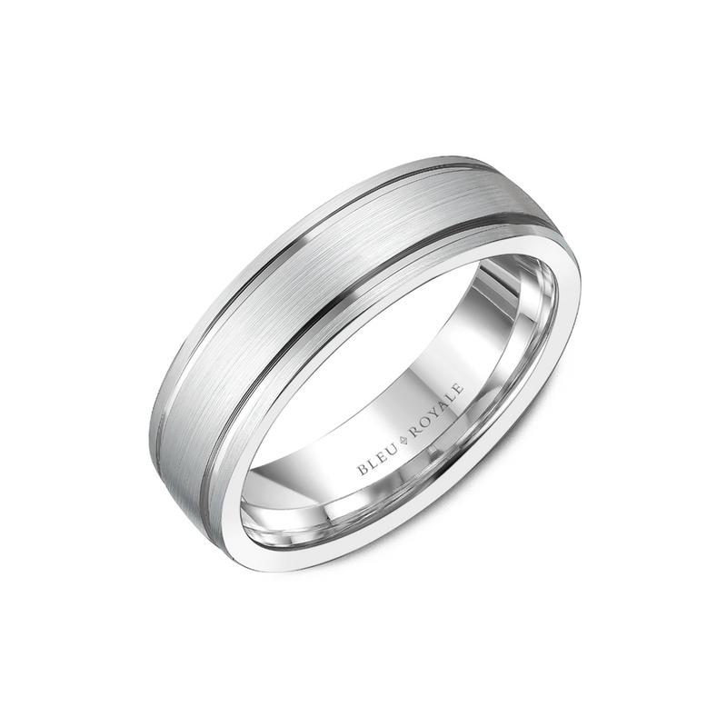 Bleu Royale Men's Wedding Band RYL-103W65