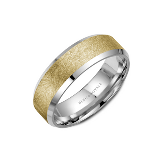 Bleu Royale Men's Wedding Band RYL-104YW7