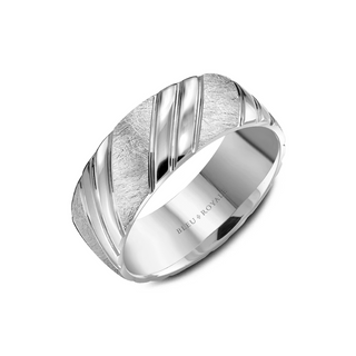 Bleu Royale Men's Wedding Band RYL-108W85