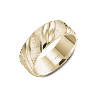 Bleu Royale Men's Wedding Band RYL-108Y85