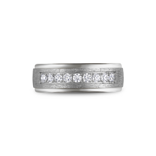 Bleu Royale Men's Wedding Band RYL-109WD75