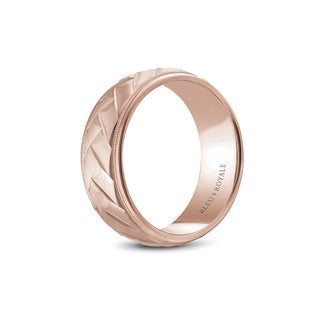 Bleu Royale Men's Wedding Band RYL-111R85