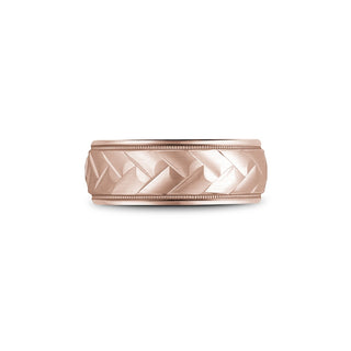 Bleu Royale Men's Wedding Band RYL-111R85