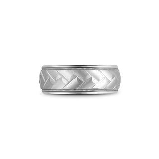 Bleu Royale Men's Wedding Band RYL-111W85