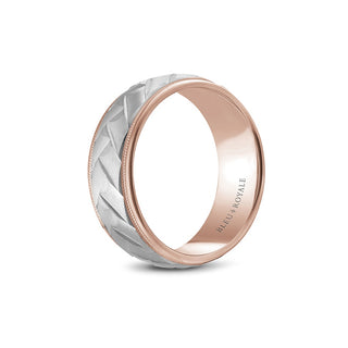 Bleu Royale Men's Wedding Band RYL-111WR85