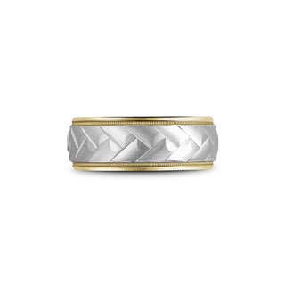 Bleu Royale Men's Wedding Band RYL-111WY85