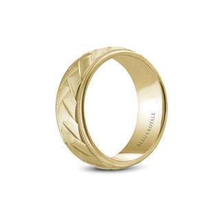 Bleu Royale Men's Wedding Band RYL-111Y85