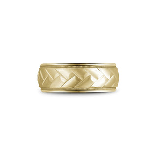 Bleu Royale Men's Wedding Band RYL-111Y85