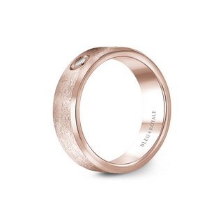 Bleu Royale Men's Wedding Band RYL-117RD65