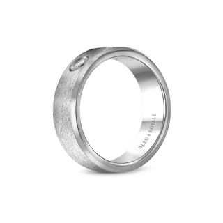 Bleu Royale Men's Wedding Band RYL-117WD65