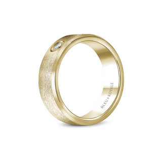 Bleu Royale Men's Wedding Band RYL-117YD65