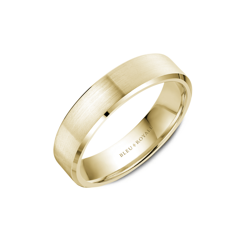 Bleu Royale Men's Wedding Band RYL-118Y55