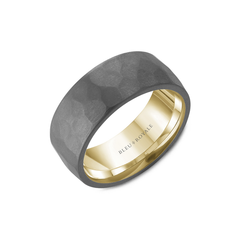 Bleu Royale Men's Wedding Band RYL-122TY8