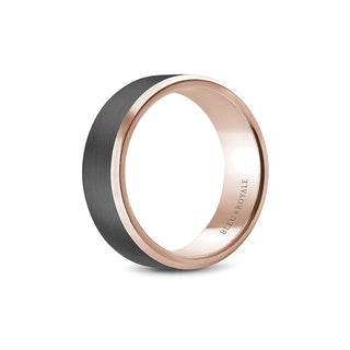 Bleu Royale Men's Wedding Band RYL-123TR8