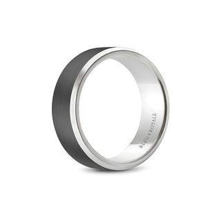 Bleu Royale Men's Wedding Band RYL-123TW8