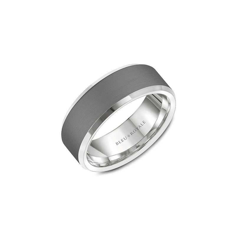 Bleu Royale Men's Wedding Band RYL-123TW8