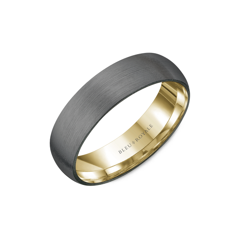 Bleu Royale Men's Wedding Band RYL-124TY6