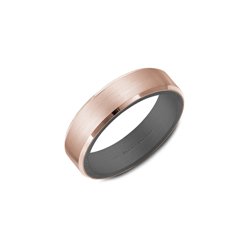 Bleu Royale Men's Wedding Band RYL-131RT6