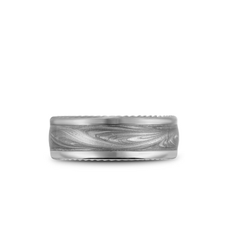 Bleu Royale Men's Wedding Band RYL-133AGW75