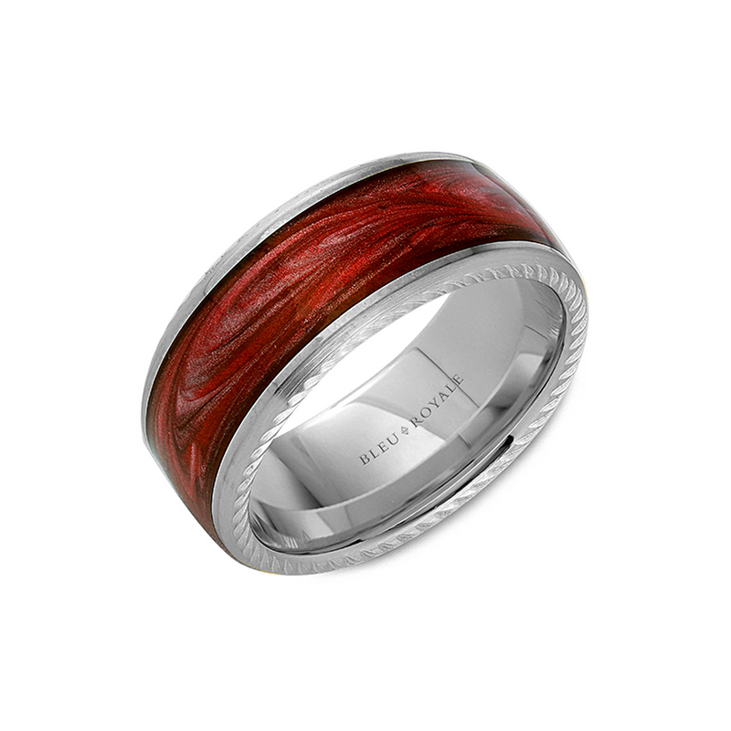 Bleu Royale Men's Wedding Band RYL-133CRW95