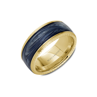 Bleu Royale Men's Wedding Band RYL-133MBY95