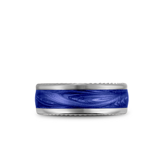 Bleu Royale Men's Wedding Band RYL-133UBW95