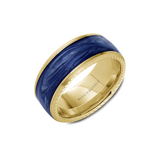 Bleu Royale Men's Wedding Band RYL-133UBY95