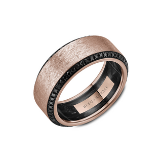 Bleu Royale Men's Wedding Band RYL-154RBD9