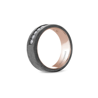 Bleu Royale Men's Wedding Band RYL-160TRD8
