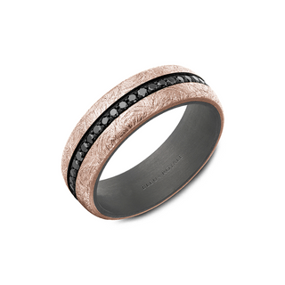 Bleu Royale Men's Wedding Band RYL-161RTBD7
