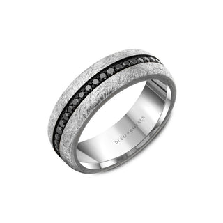 Bleu Royale Men's Wedding Band RYL-161WTBD7
