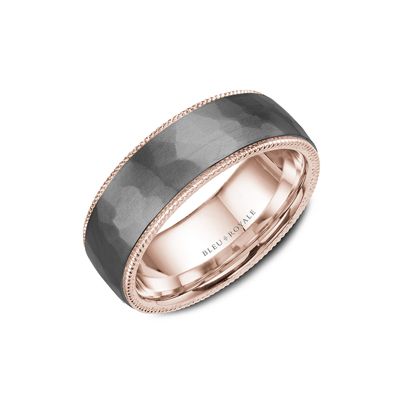 Bleu Royale Men's Wedding Band RYL-162TR75