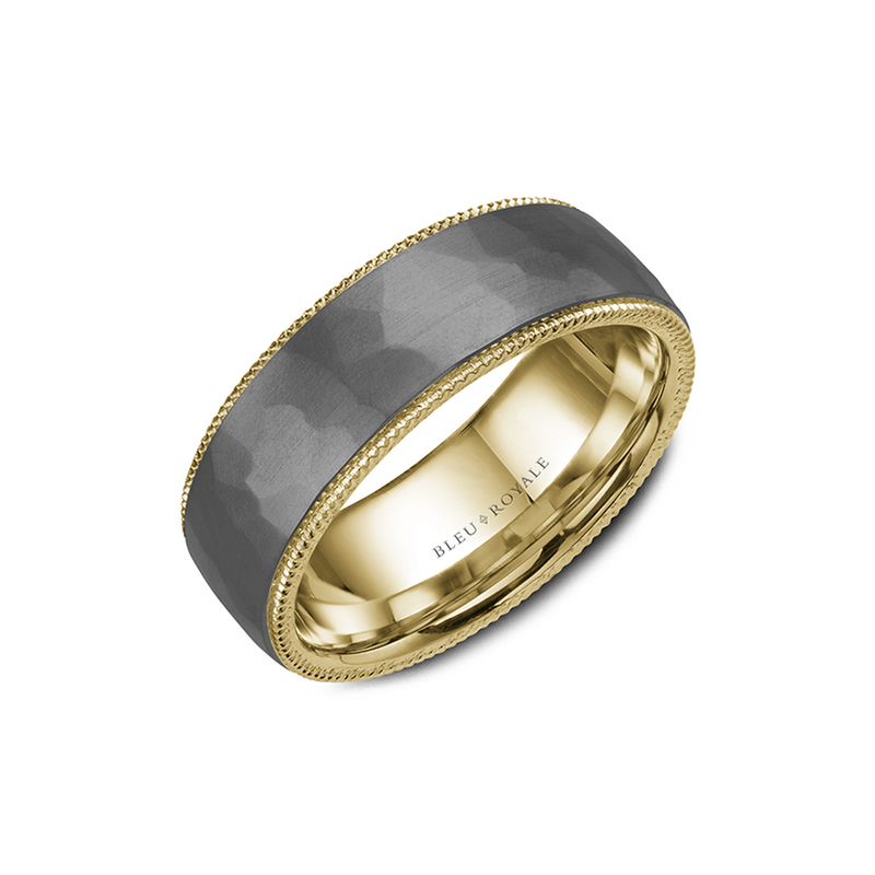 Bleu Royale Men's Wedding Band RYL-162TY75