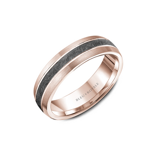 Bleu Royale Men's Wedding Band RYL-164TR6