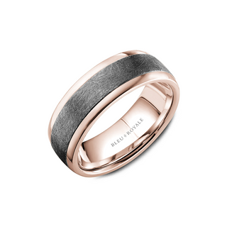 Bleu Royale Men's Wedding Band RYL-165TR75