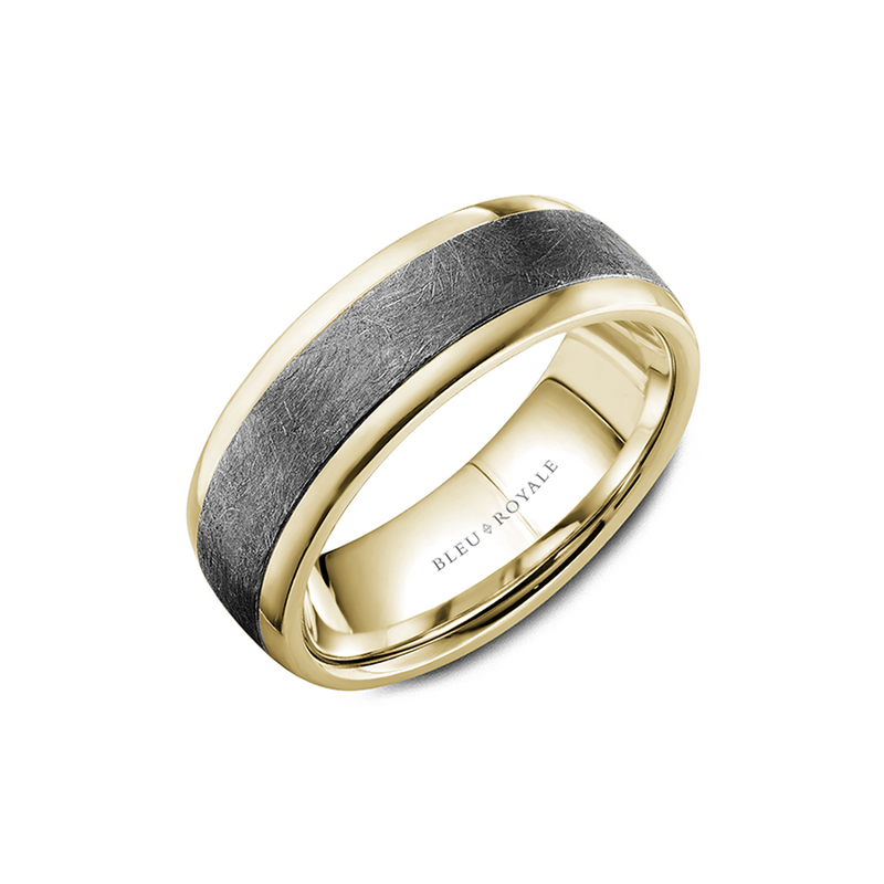 Bleu Royale Men's Wedding Band RYL-165TY75
