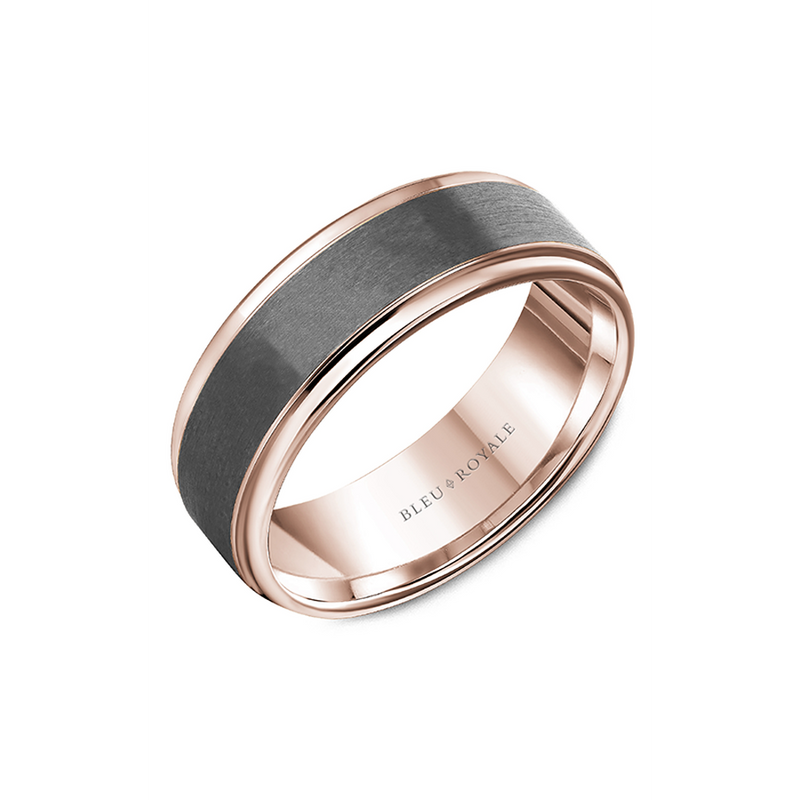 Bleu Royale Men's Wedding Band RYL-168TR75