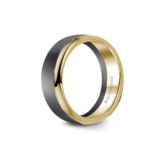 Bleu Royale Men's Wedding Band RYL-169TY75