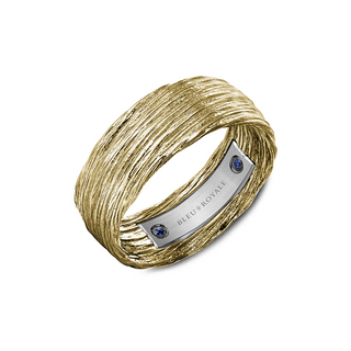 Bleu Royale Men's Wedding Band RYL-171YW8